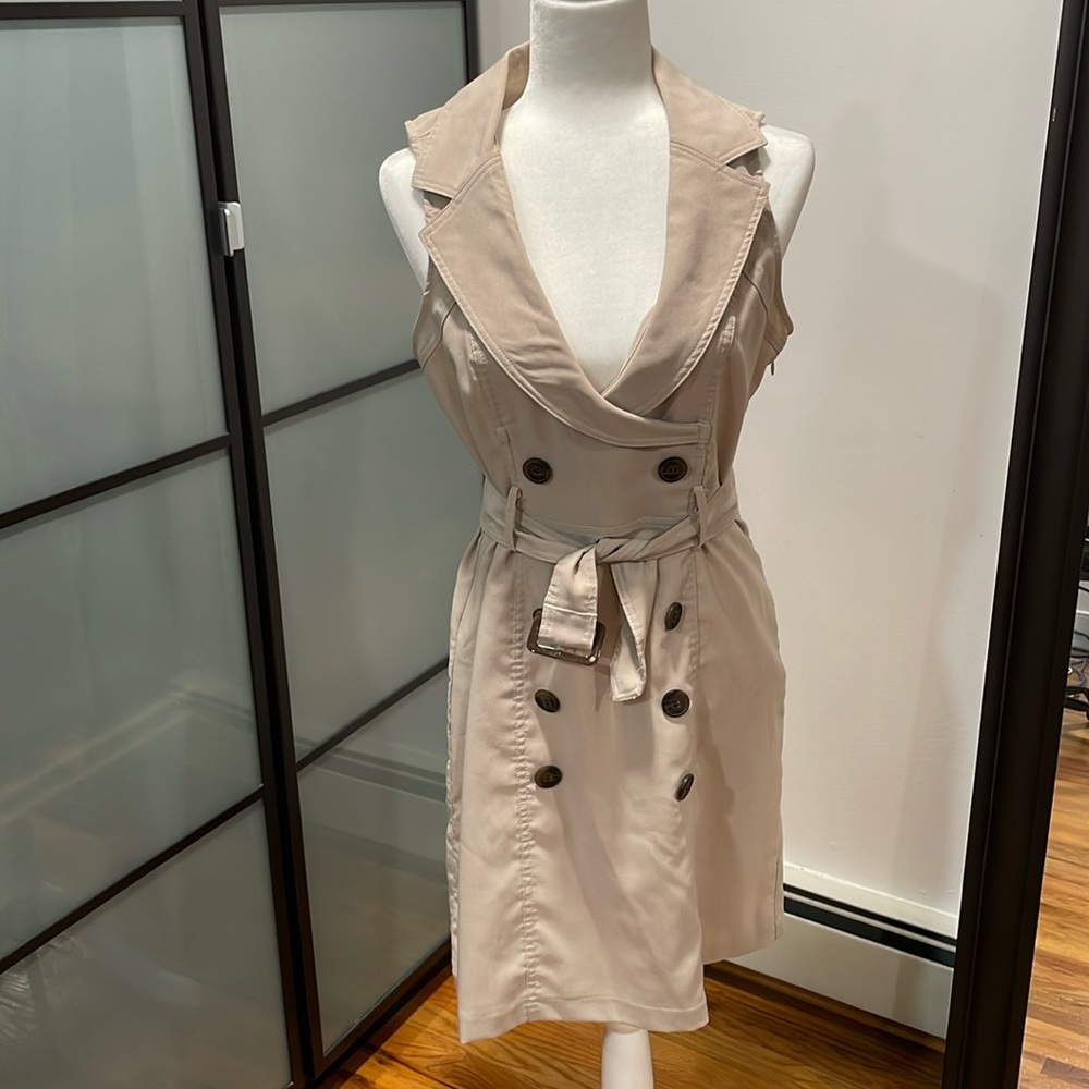 Sleeveless Tan/ Camel Tunic